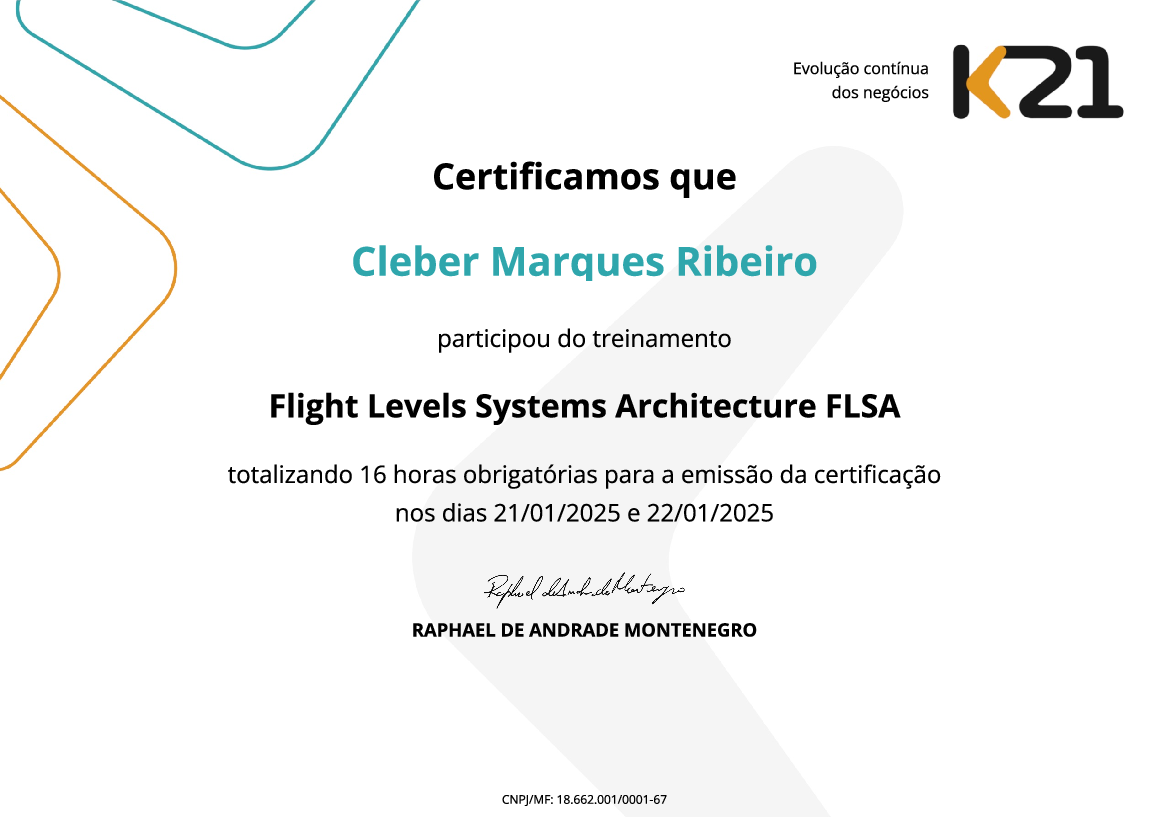 Certificado K21